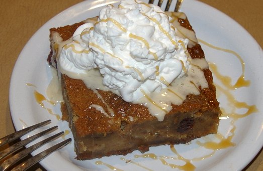 The gingerbread pudding at the Spring Lake Cafe in Fircrest - image.