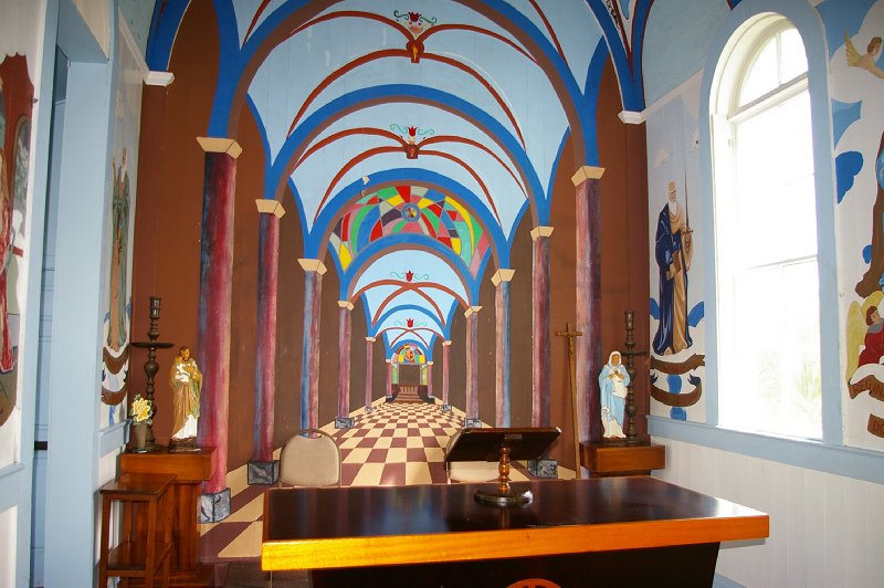 Star of the Sea Painted Church - Photo.