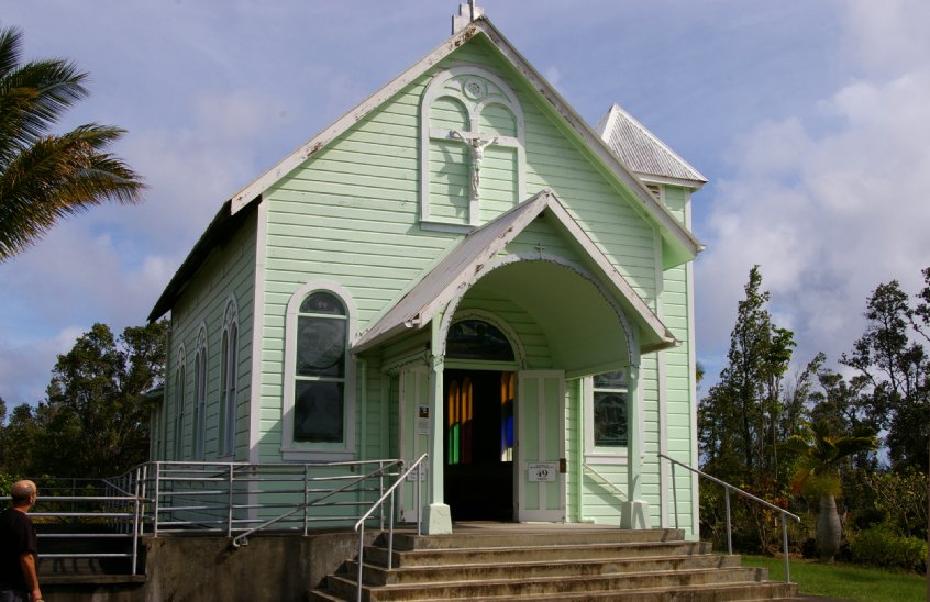 Star of the Sea Painted Church - Photo.