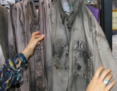 Prisoner uniforms for the opera Fidelio at Seattle Opera.