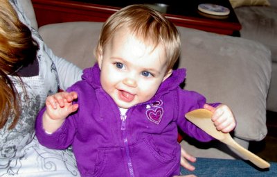 Rob and Vickie's granddaughter Ariana - photo.