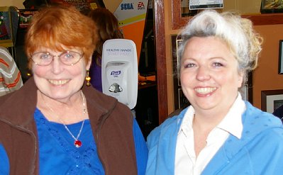 Peg with Shelleigh-Mairi Ferguson from The Importance of Being Earnest in Sumner, Washington.