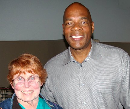Peg Doman and Alonzo Bodden at the Tacoma Comedy Club in Tacoma - image.