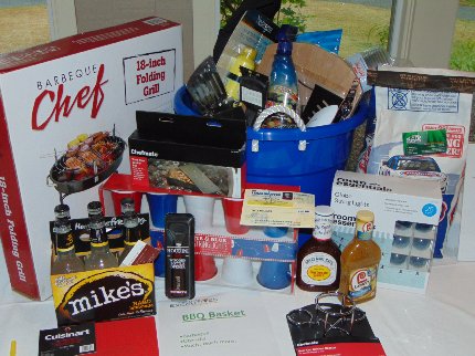 A raffle prize at the Tacoma Executives Association Golf Tournament in Lakewood, Washington - image.