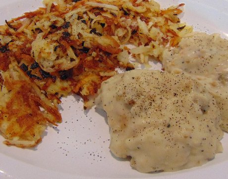 Biscuits and Gravy from Tower Lanes Restaurant - Tacoma - image.