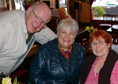 John and Dianne West with Peg.
