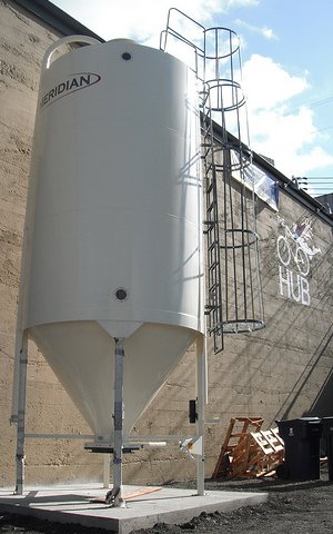The Harmon Tap Room Brewery Tank - photo.