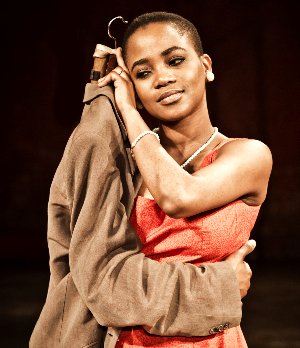 Nonhlanhla Kheswa in Peter Brooks The Suit. Photo: Pascal Victor, ArtcomArt.