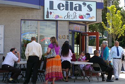 Leila's Deli by the Tacoma Dome.