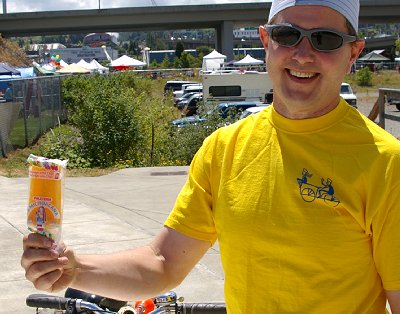 New flavors of Popsicles at the Urban Art Festival 2011.