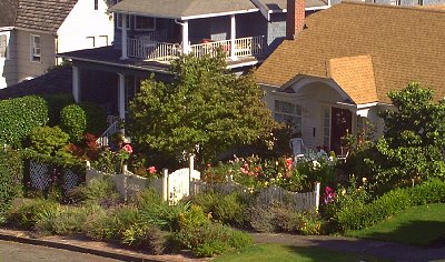 The neighborhood view from The Villas Bed and Breakfast Tacoma, Washington - Photo.