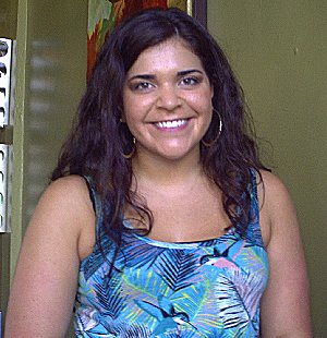 Our waitress Emily from the Minoela Restuarant in Tacoma, Washington - photo.