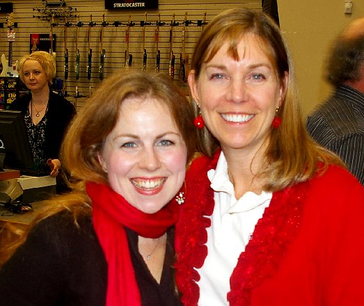 Jenny Shotwell and Whitney Grisaffi at Ted Brown Music in Tacoma - image.