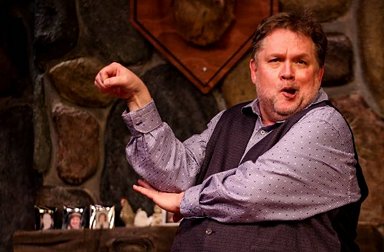 Vanya (Martin Larson) - Photo by DK Photography - Vanya and Sonia and Masha and Spike - Tacoma Little Theatre - image.