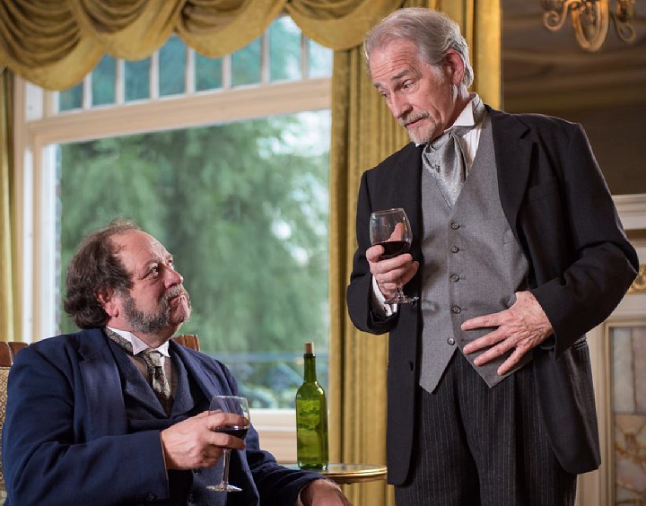 Eric Ray Anderson and Joseph Grant in The Waltz of the Toreadors - Dukesbay Productions - image. - Photo courtesy Ganwich Photography..