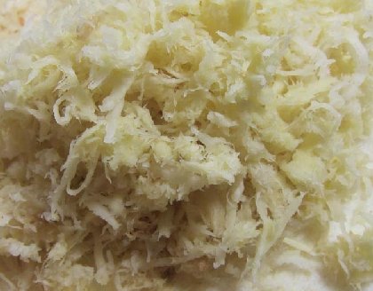 Parsnips for zucchini cakes - image.