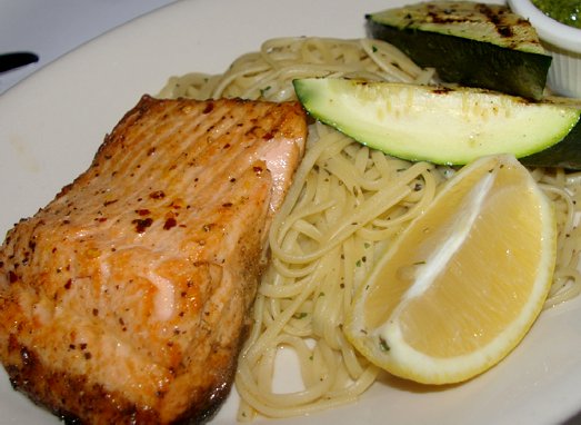 Steelhead and pesto at Adriatic Grill in Tacoma - image.