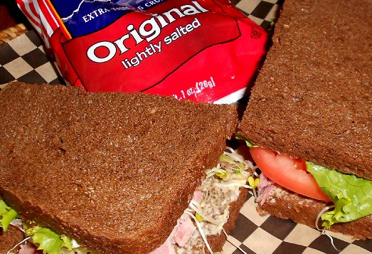 Corned beef sandwich at the Antique Sandwich Company in Ruston  - image.