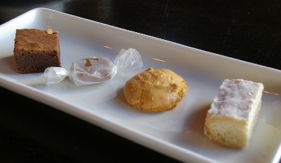 The Cookie Plate Dessert from Pacific Grill restaurant in Tacoma, Washington.