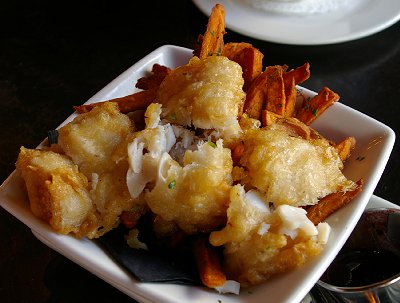 Fish and Chips from Pacific Grill restaurant in Tacoma, Washington.