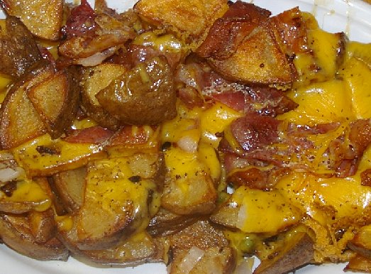 Upgrade of home fries at The Chili Parlor in Tacoma - image.