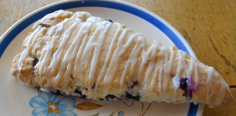 A scone from the Biscuit House in Tacoma - image.