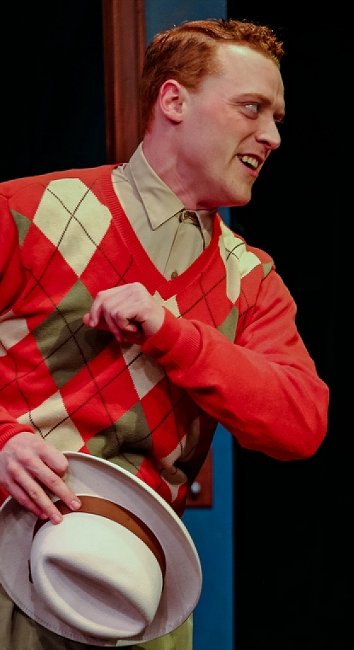Peachy Weil (played by Steven Walker) - Photo by DK Photography - The Last Night of Ballyhoo at Tacoma Little Theatre - image.