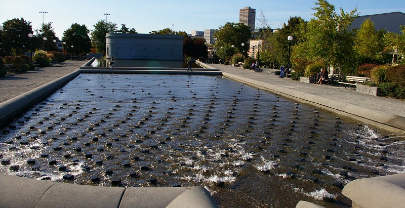 Cal Anderson Park on Capitol Hill in Seattle, Washington - Photo Image.