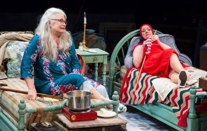 A scene from Grey Gardens at ACT Theatre in Seattle.