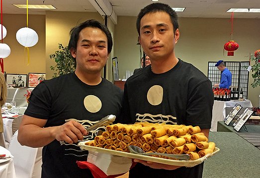 Egg rolls from the Ming Palace home of the Chinese Reconciliation Foundation Project Dinner in Tacoma - image.