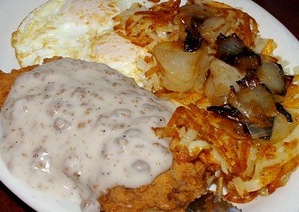 Chicken fried steak at Charlie's Bar & Grill on Seattle's Capitol Hill - image.