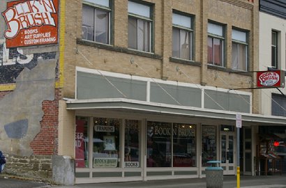 The Book and Brush in Chehalis, Washington.