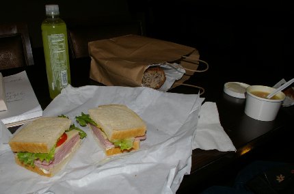 A nice deli meal on a Monday evening in Seattle - image.