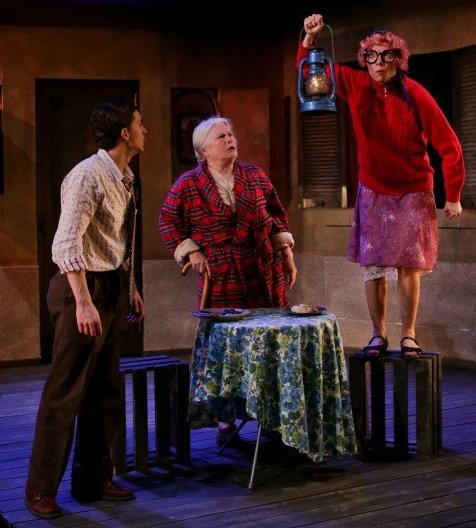 Christopher Morson, Suzy Hunt, and Gin Hammond - Photo by John Ulman.