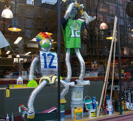 12th man at Pacific Supply and Hardware Seattle - image.