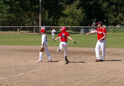 Baseball tournament in Lacey, Washington