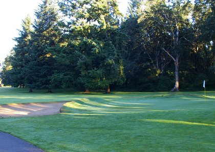 The Ft. Lewis Golf Course near DuPont, Washington.
