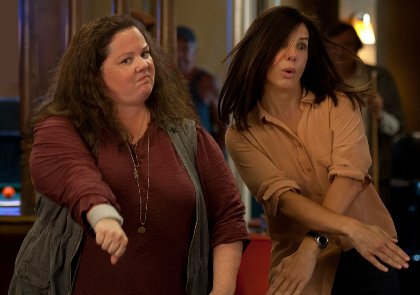The feature film The Heat starring Sandra Bullock and Melissa McCarthy.
