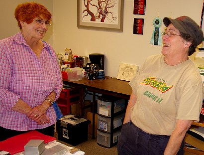 Kathy Trotter of PJ's Sweet Factory in DuPont, Washington.