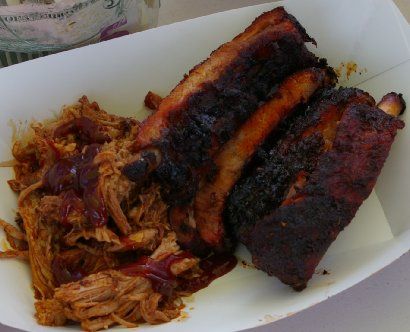 BBQ competition in Lacey, Washington.