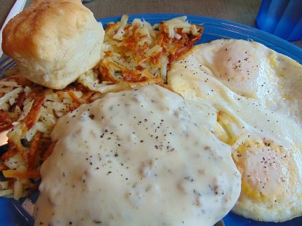 Chicken Fried Steak at Biscuits Cafe in Federal Way, Washington - image.
