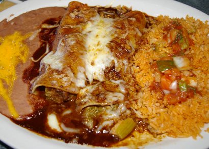 Mole from El Pueblito restaurant in Gig Harbor, Washington - image.