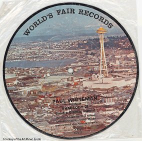 Seattle World's Fair record from Pickers Northwest in Gig Harbor, Washington - image.