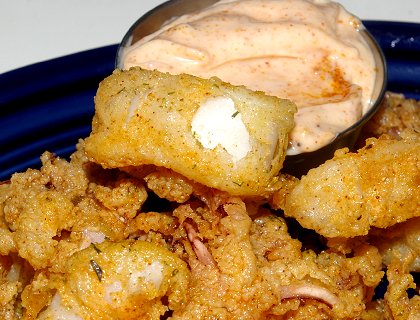 Calamari from the MarketPlace Grille in Gig Harbor, Washington - image.
