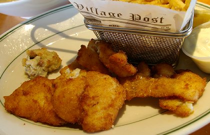 Cod and Chips at Johnnys Bistro in Tacoma, Washington - image.