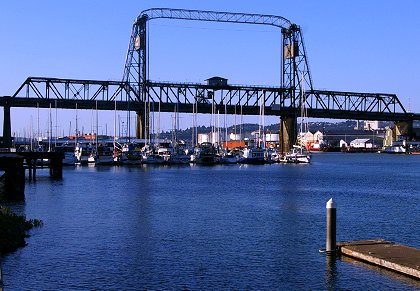 The Murray Morgan Bridge in Tacoma, Washington - image.