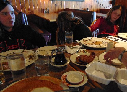 A full crew at the Original Pancake House on Southhill in Puyallup, Washington.