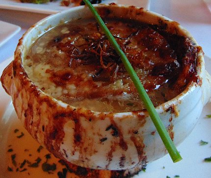 Onion Soup at the Oyster & Thistle in LaConner, Washington - image.