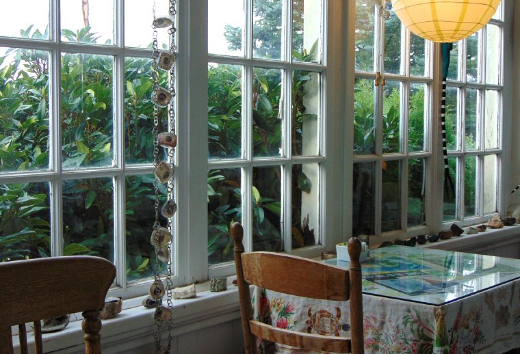 The sunroom at the Armstrong House B&B in LaConner, Washington - image.