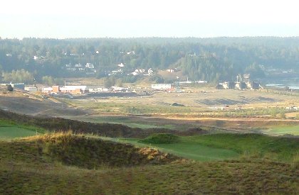Chambers Bay Golf Course home of the 2015 U.S. Open Championship in University Place, Washington.